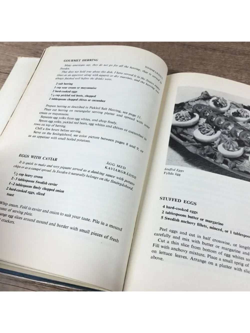 Swedish Cooking At Its Best Cookbook Marianne Grönwall Van Der Tuuk Smörgåsbord
